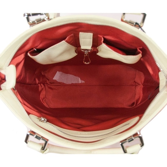 Treesje Orange Woven Leather Oranzer Tote Bag - Picture 6 of 6